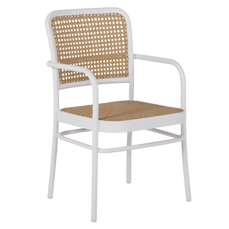 White aluminum chairs hotsell